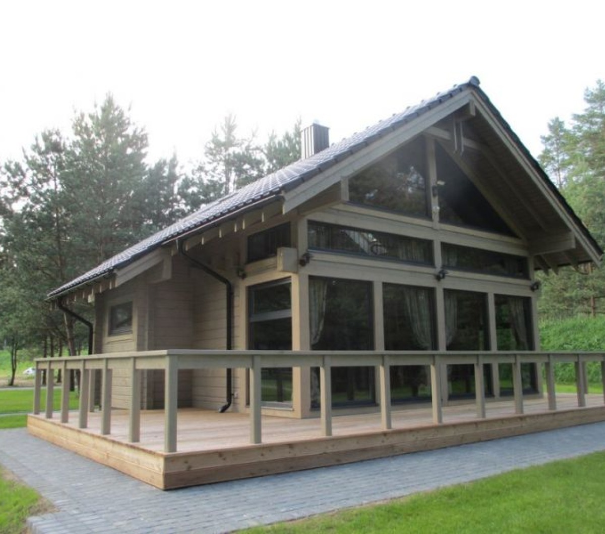 Glulam houses and buildings